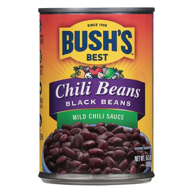 Best Black Chili Beans in Mild Sauce