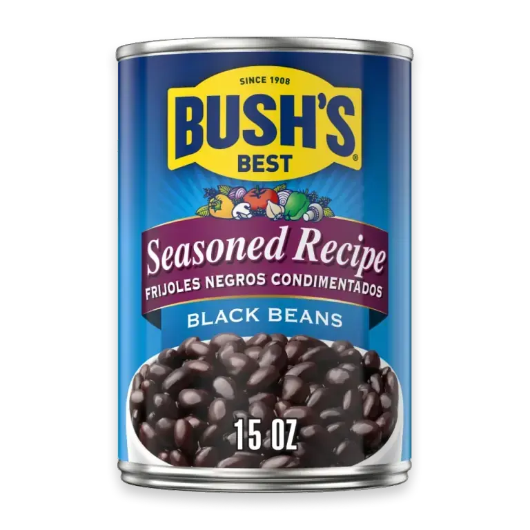 Bush's Seasoned Recipe Black Beans 15 oz