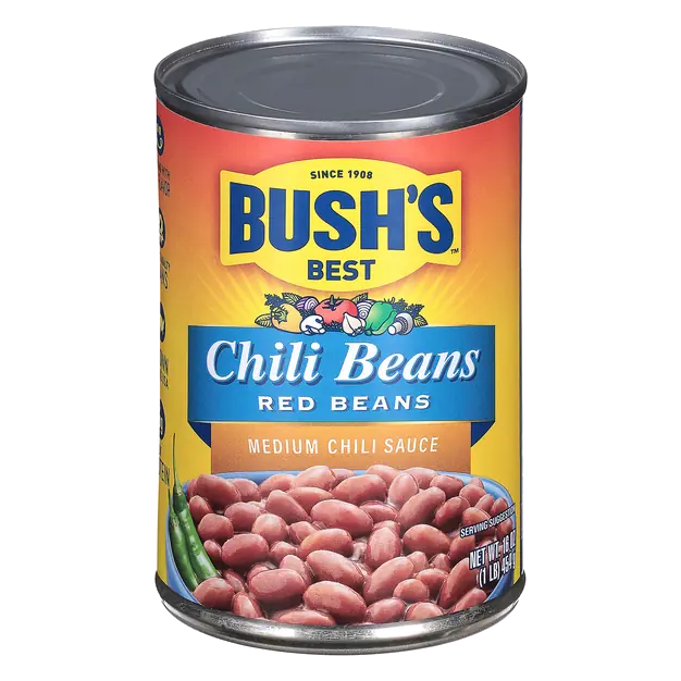 Best Red Chili Beans in Medium Sauce