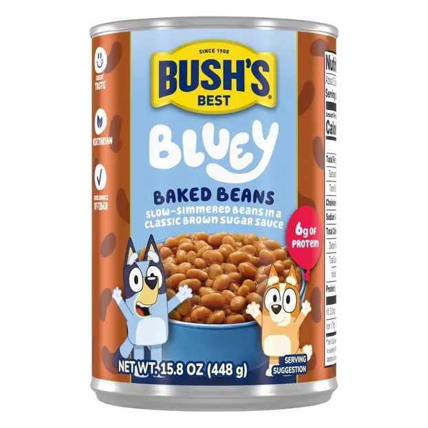 Bluey Baked Beans