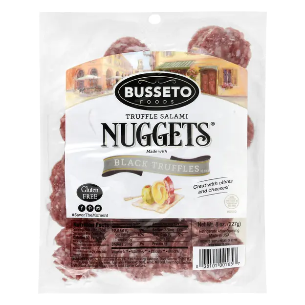 Black Truffle Salami Nuggets