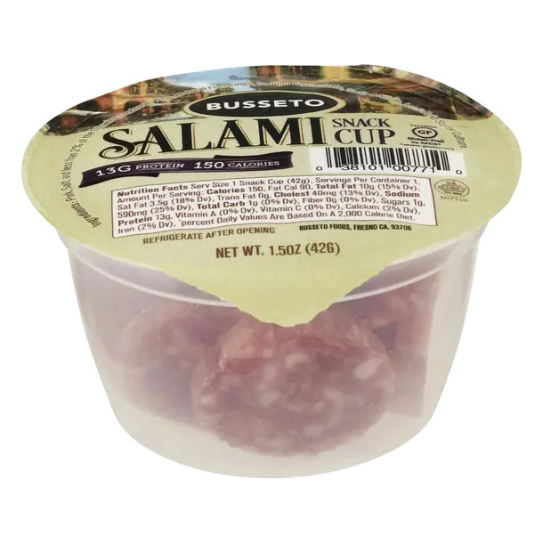 Foods Salami Snack Cup