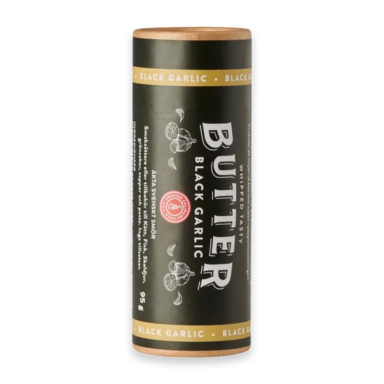 Kryddsmör Black Garlic 95g Swedish culinaire food
