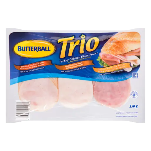 Trio Turkey & Chicken 250 g