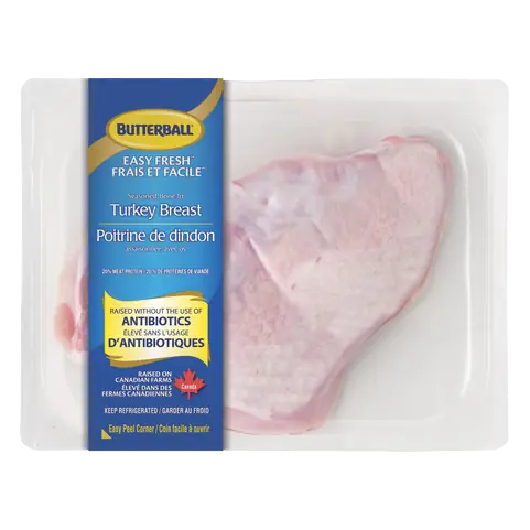 Turkey Breast Bone In Seasoned