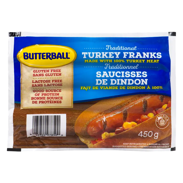 Turkey Franks 450 g