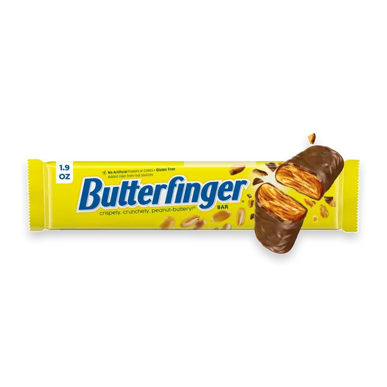 Full Size Candy Bar Crispety Crunchety Peanut-Buttery