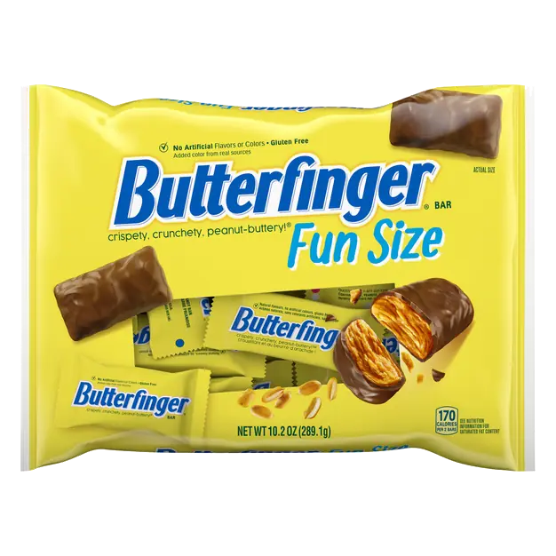 Milk Chocolate Peanut Butter Candy Bars Fun Size