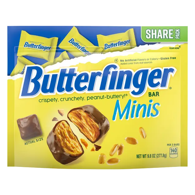 Milk Chocolate Peanut Butter Minis Candy Bars Share Pack