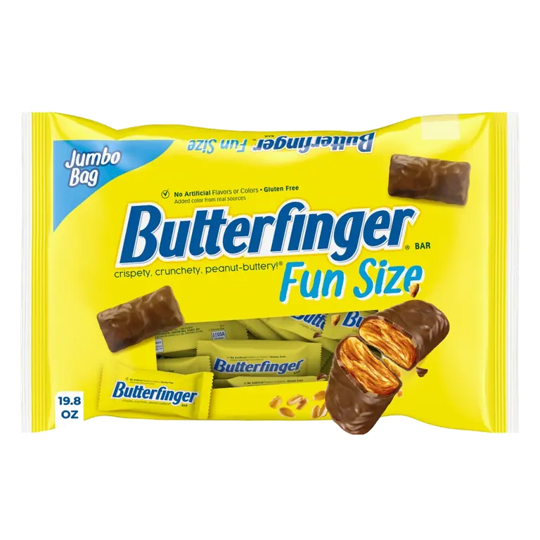Peanut-Butter Chocolatey Fun Size Candy Bars Jumbo Bag