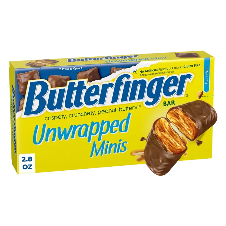 Unwrapped Minis Bar, Peanut; Butter