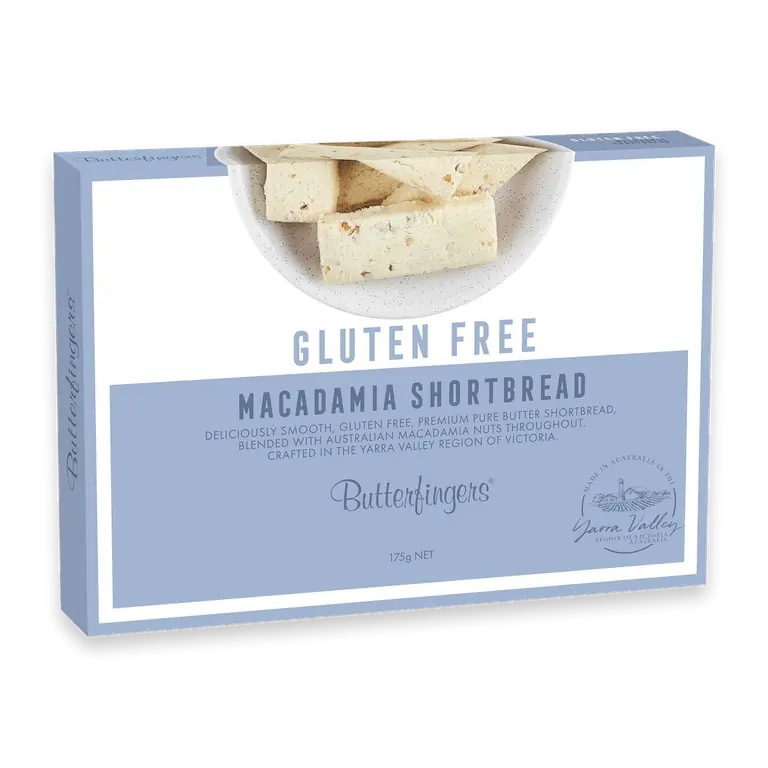 Macadamia Shortbread Biscuits