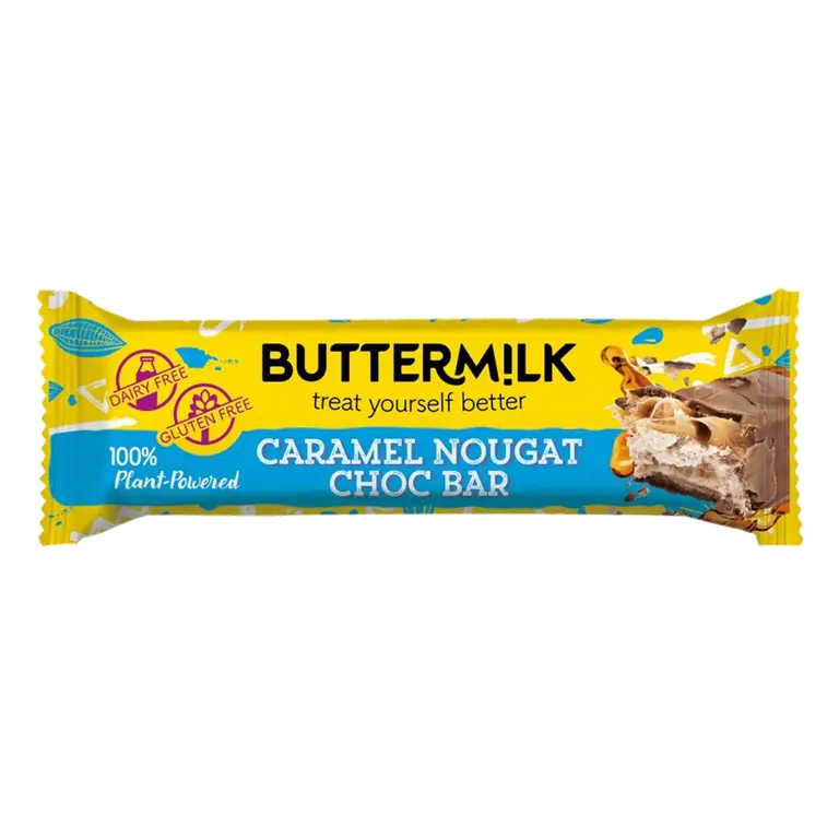 Plant Powered Caramel Nougat Snack Bar 50g
