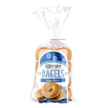 Bagels Plain 400 g (frozen)