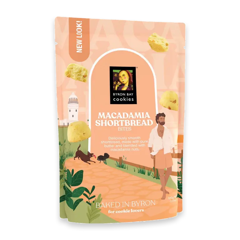 Macadmia Shortbread Bites