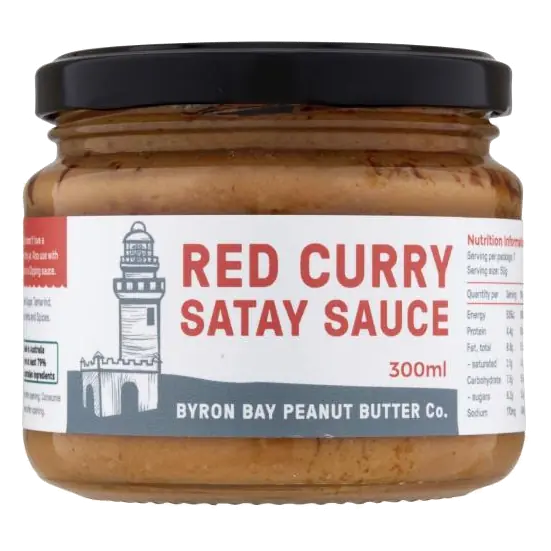 Peanut Butter Satay Sauce Curry