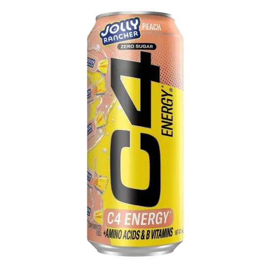 Energy Drink Peach Jolly Ranchers