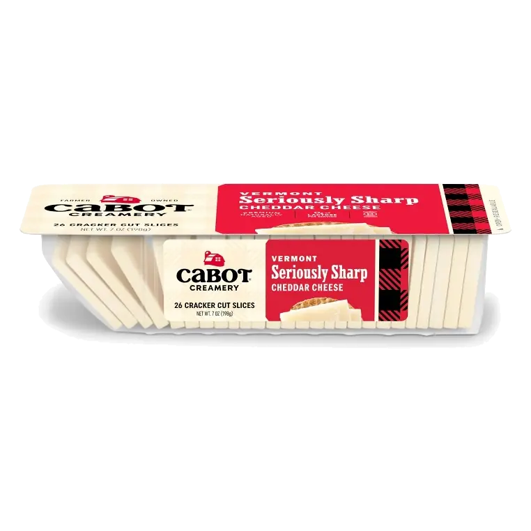 Cabot Creamery Seriously Sharp Cheddar Cheese Cracker Cuts, 7oz