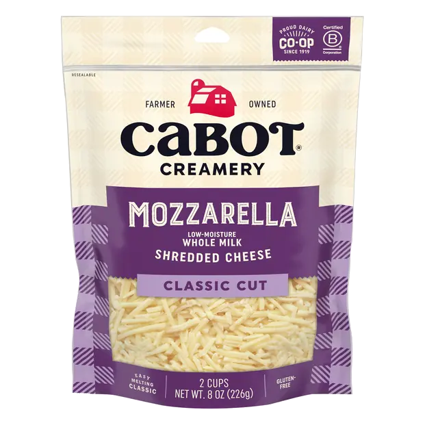 Creamery Classic Cut Shredded Whole Milk Mozzarella Cheese