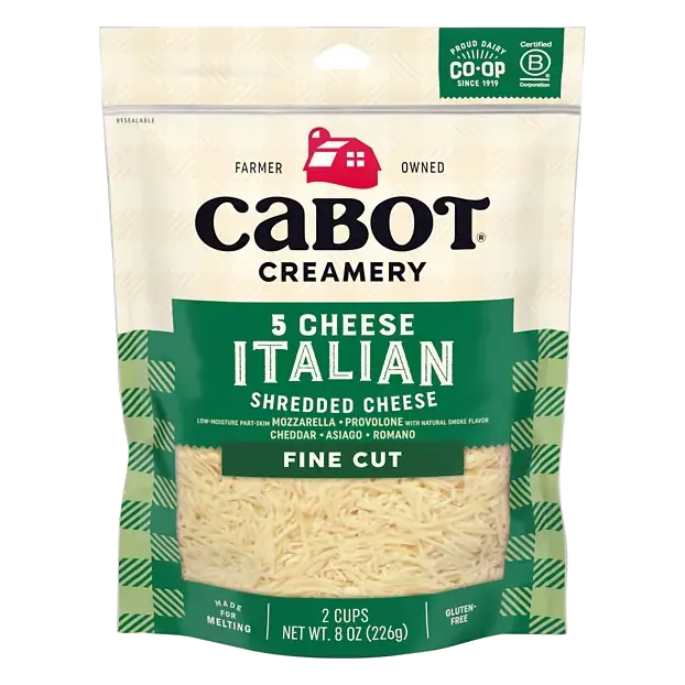 Fine Cut 5 Cheese Italian Shredded Cheese