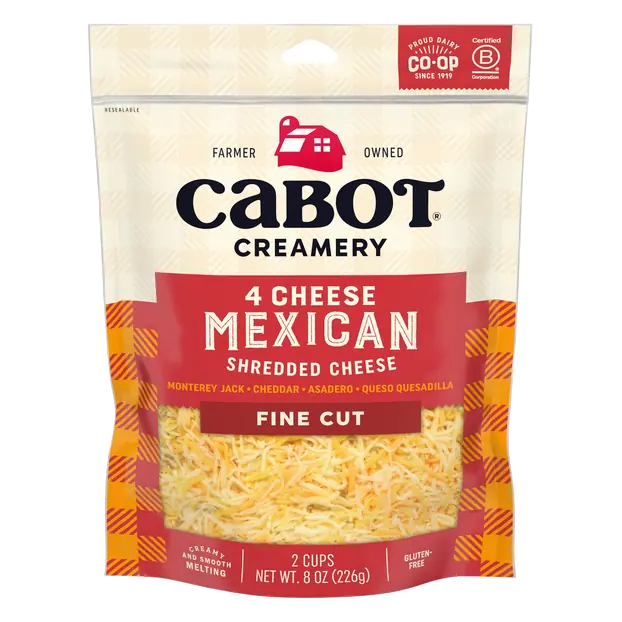 Creamery Fine Cut Shredded Mexican 4 Cheese