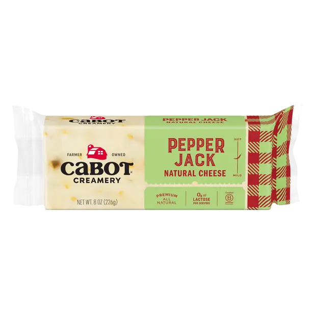 Creamery Natural Pepper Jack Cheese Block