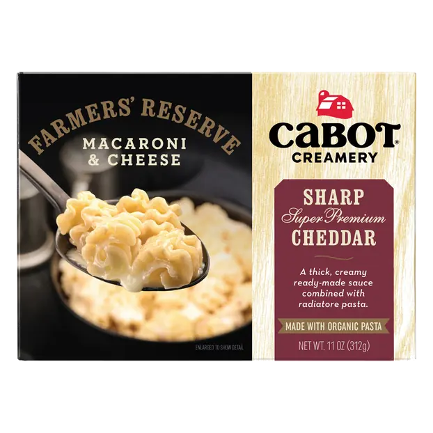 Farmers' Reserved Macaroni & Cheese Sharp Super Premium Cheddar