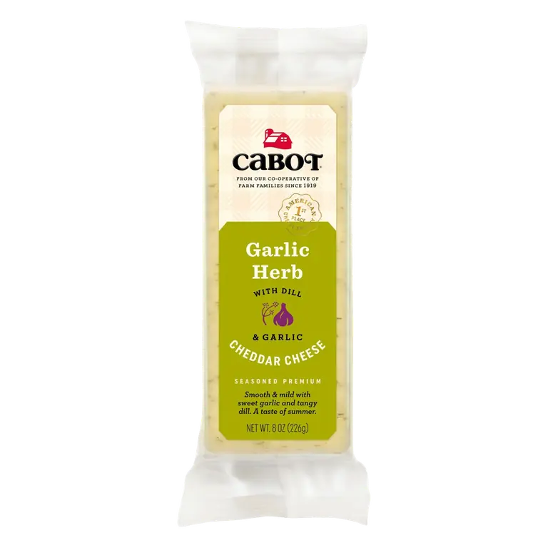 Garlic Herb Cheddar Cheese