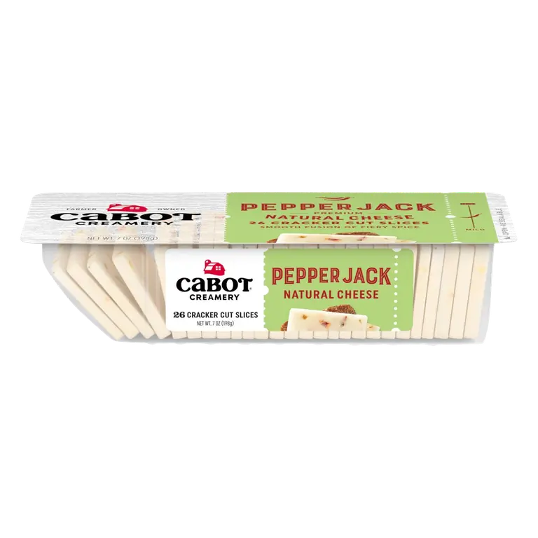Pepper Jack Cheese Cracker Cuts