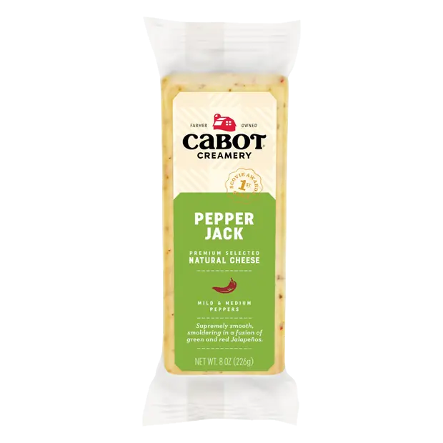 Natural Pepper Jack Cheese Block