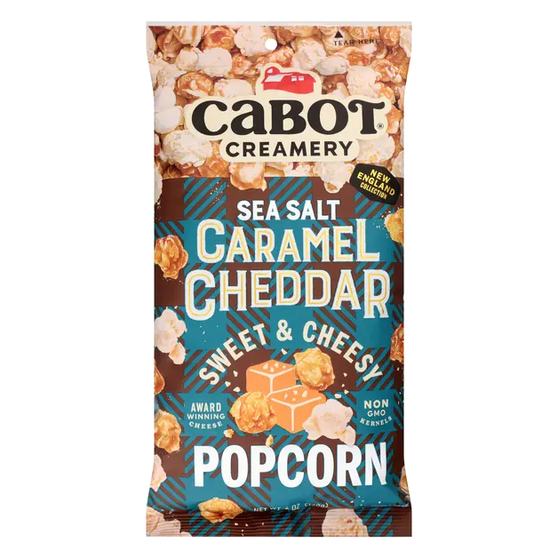 Popcorn Sea Salt Caramel Cheddar