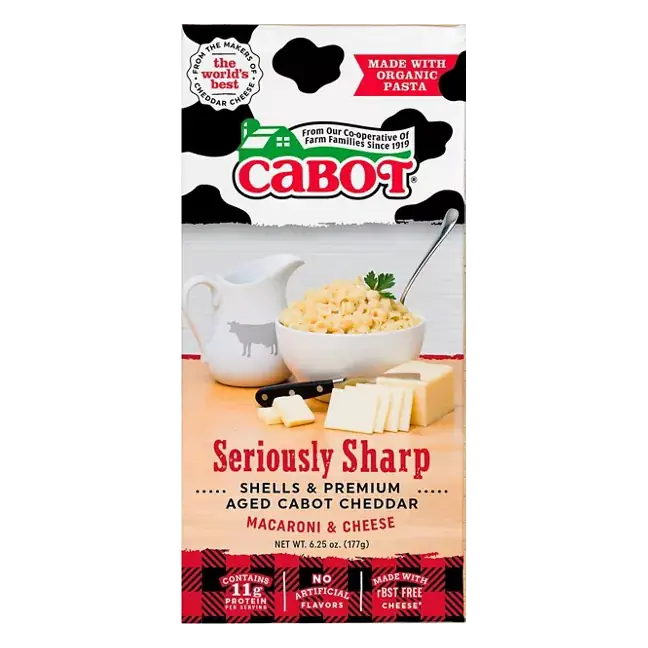 Seriously Sharp Macaroni & Cheese