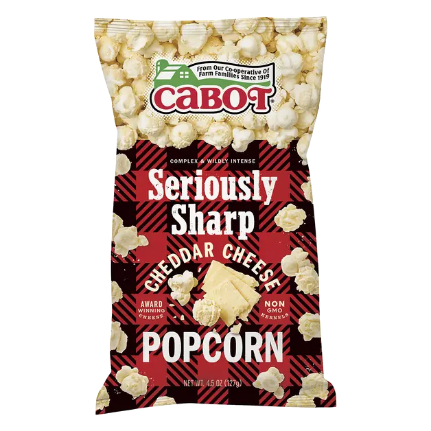 Seriously Sharp Popcorn Cheddar Cheese
