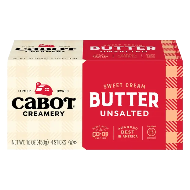 Sweet Cream Unsalted Butter Sticks - 4 ct