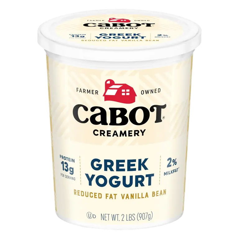 Vanilla Bean Cabot Greek Greek-Style Lowfat Yogurt