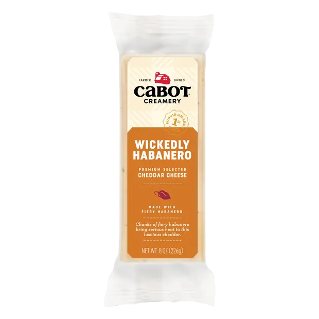 Wickedly Habanero Cheddar Cheese Block