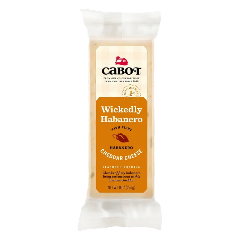 Wickedly Habanero Cheddar Cheese