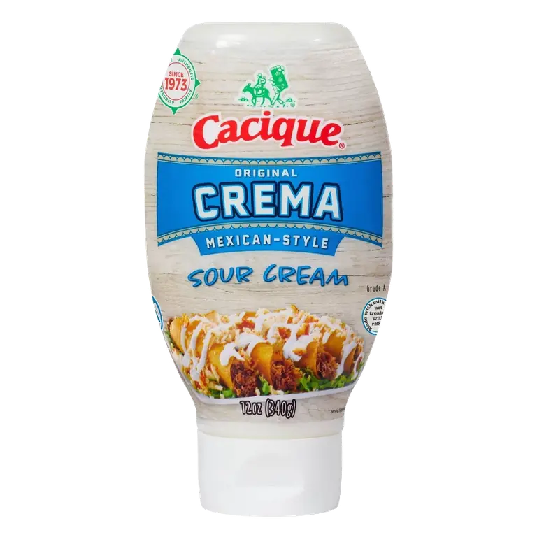 Cacique Original Sour Cream, 12oz: Gluten-Free, 4% Milk Fat