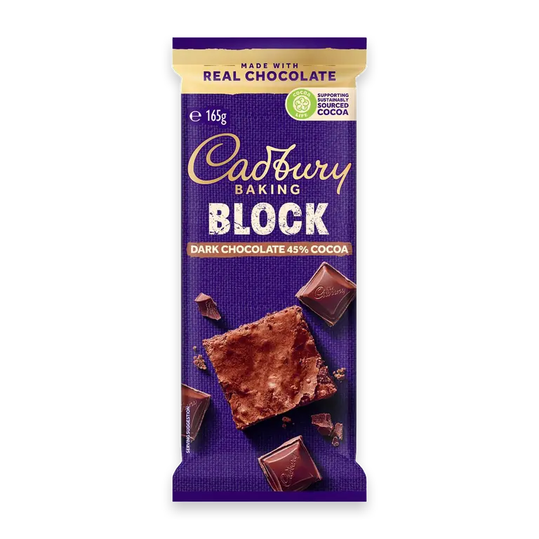 Baking 45% Dark Chocolate Block