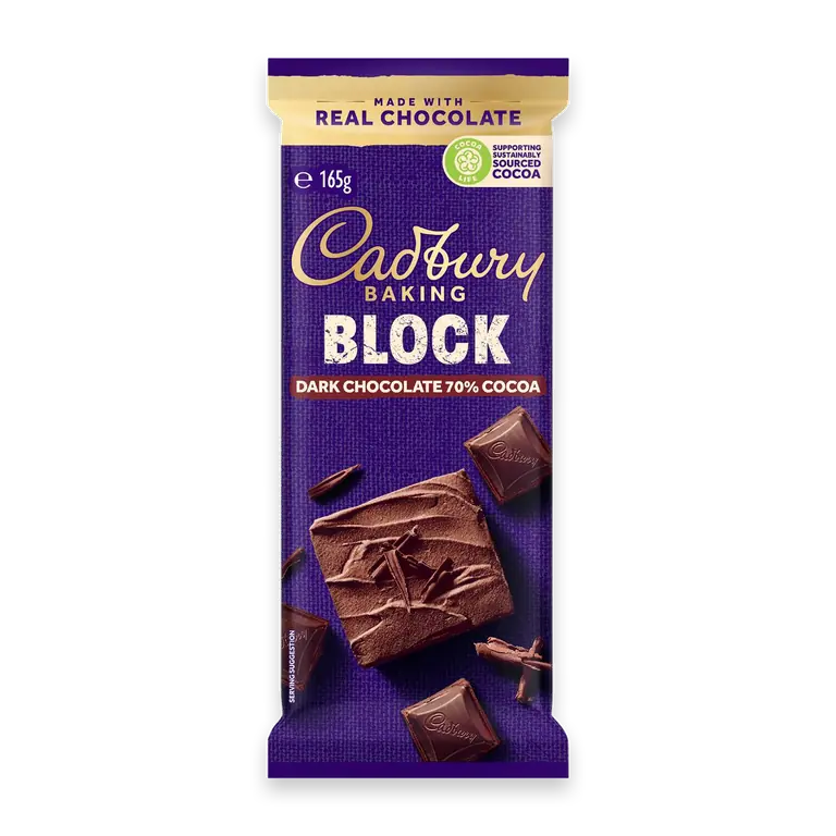 Baking 70% Dark Chocolate Block