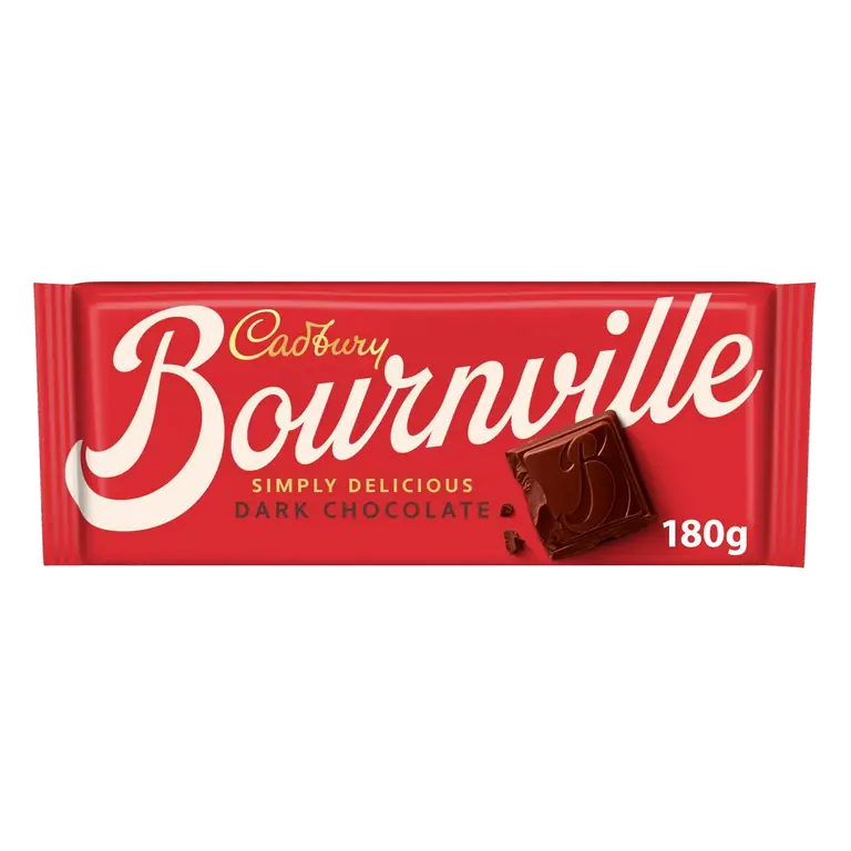 Bournville Classic Dark Chocolate Bar 180g