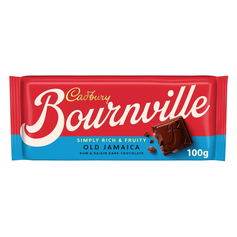 Cadbury Bournville Old Jamaican Chocolate Bar 100 g