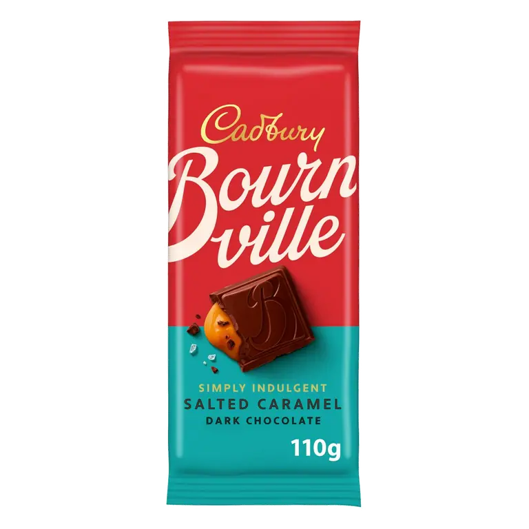 Bournville Salted Caramel Chocolate Bar 110g
