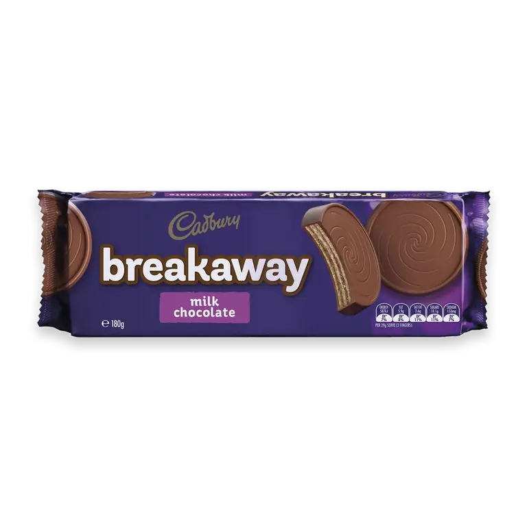 Breakaway Milk Chocolate Biscuits