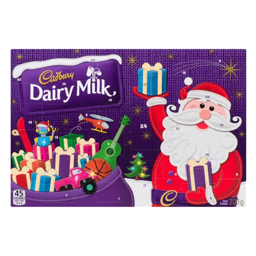 Dairy Milk Chocolate Advent Calendar 200 g