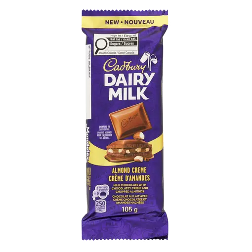 Dairy Milk Chocolate Almond Creme 105 g