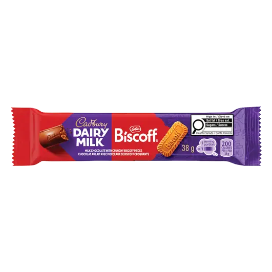 Dairy Milk Chocolate Bar with Cruncy Biscoff Pieces 38 g