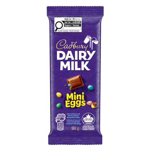 Dairy Milk Chocolate Bar With Mini Eggs 90 g