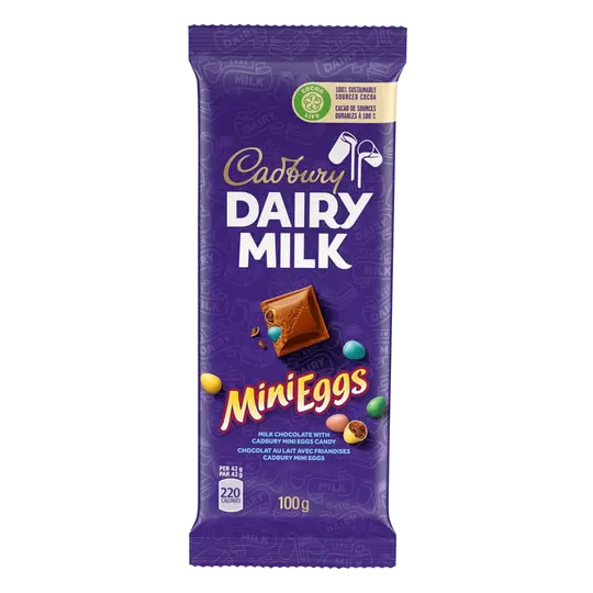 Dairy Milk Mini Eggs Chocolatey Candy Bar 100 g