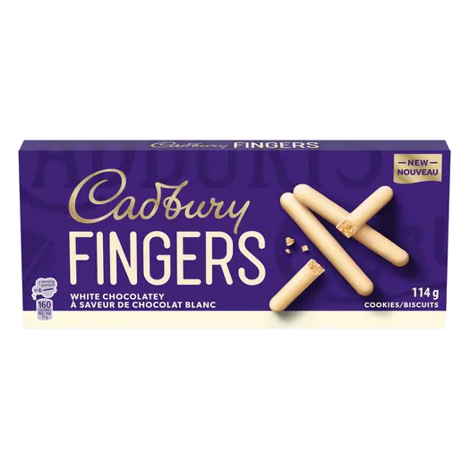 Fingers Cookie White Chocolatey 114 g